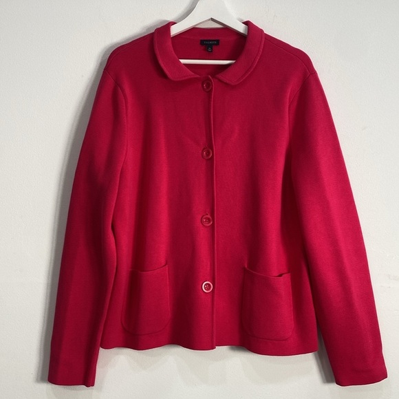 Talbots Jackets & Blazers - Talbots Knit Blazer Cotton Rayon NWOT Pink FINAL DISCOUNT